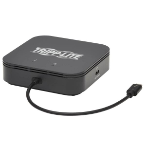 Tripp Lite MTB3-DOCK-04 notebook dock & poortreplicator Bedraad Thunderbolt 3 Zwart