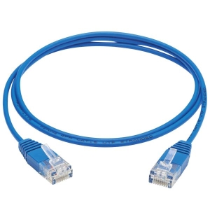 Tripp Lite N200-UR03-BL netwerkkabel Blauw 0,9 m Cat6 U/UTP (UTP)