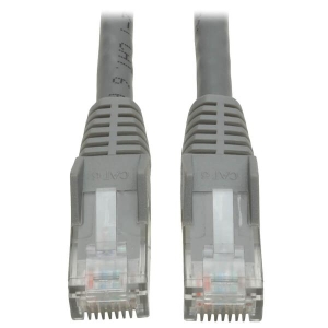 Tripp Lite N201-001-GY netwerkkabel Grijs 0,3 m Cat6 U/UTP (UTP)