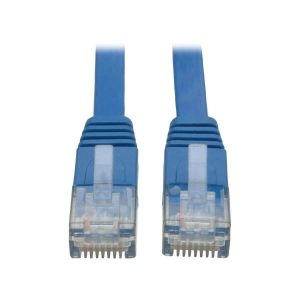 Tripp Lite N201-025-BL-FL netwerkkabel Blauw 7,62 m Cat6/6e/6a