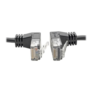 Tripp Lite N201-SR2-BK netwerkkabel Zwart 0,6 m Cat6 U/UTP (UTP)