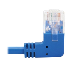 Tripp Lite N204-S01-BL-RA netwerkkabel Blauw 0,31 m Cat6 U/UTP (UTP)