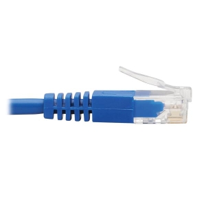 Tripp Lite N204-S01-BL-RA netwerkkabel Blauw 0,31 m Cat6 U/UTP (UTP)