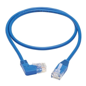 Tripp Lite N204-S02-BL-RA netwerkkabel Blauw 0,61 m Cat6 U/UTP (UTP)