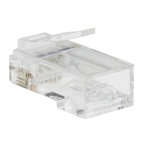 Tripp Lite N232-050-UTP kabel-connector RJ45 Transparant