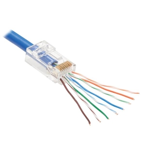 Tripp Lite N232-050-UTP kabel-connector RJ45 Transparant