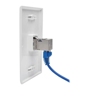 Tripp Lite N235-001-SH-D kabel-connector RJ45 (FEMALE) Zilver