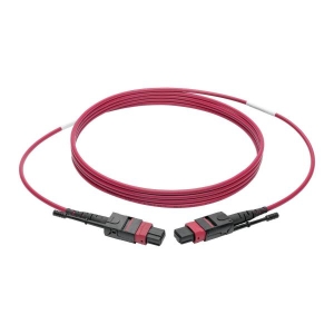 Tripp Lite N845-01M-12-MG Glasvezel kabel 1 m MPO/MTP CMP OM4 Zwart, Magenta