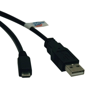 Tripp Lite U050-003 USB-kabel 0,91 m USB 2.0 USB A Micro-USB B Zwart