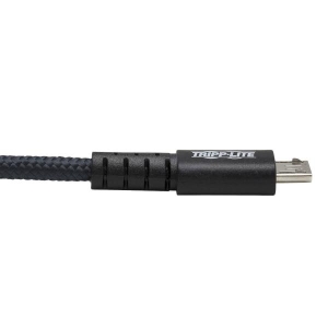 Tripp Lite U050-006-GY-MAX USB-kabel 1,8 m USB 2.0 USB A Micro-USB B Grijs