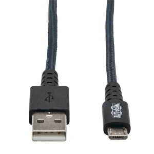 Tripp Lite U050-010-GY-MAX USB-kabel 3 m USB 2.0 USB A Micro-USB B Grijs