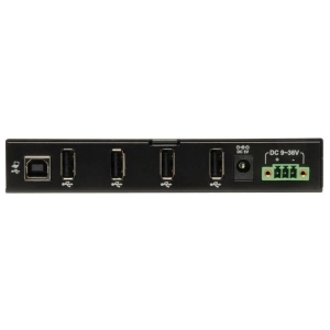 Tripp Lite U223-004-IND interface hub USB 2.0 480 Mbit/s Zwart