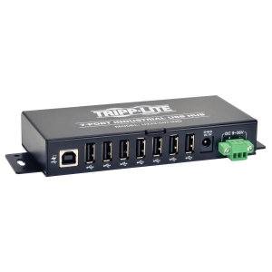 Tripp Lite U223-007-IND interface hub 480 Mbit/s Zwart