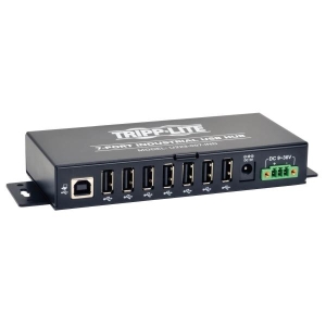 Tripp Lite U223-007-IND interface hub 480 Mbit/s Zwart