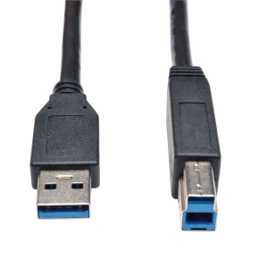 Tripp Lite U322-003-BK USB-kabel 0,91 m USB 3.2 Gen 1 (3.1 Gen 1) USB B USB A Zwart