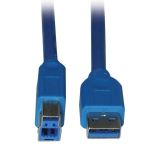 Tripp Lite U322-010 USB-kabel 3,05 m USB 3.2 Gen 1 (3.1 Gen 1) USB A USB B Blauw