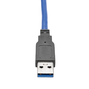 Tripp Lite U324-003-KJ USB-kabel 0,91 m USB 3.2 Gen 1 (3.1 Gen 1) USB A Zwart, Blauw