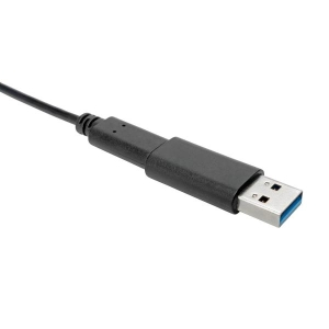 Tripp Lite U329-000 tussenstuk voor kabels USB-A USB-C Zwart