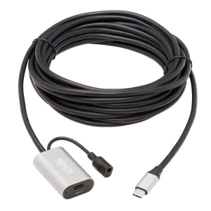 Tripp Lite U330-05M-C2C USB-kabel 5 m USB 3.2 Gen 1 (3.1 Gen 1) USB C Zwart, Grijs