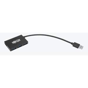 Tripp Lite U360-004-4A-AL interface hub USB 3.2 Gen 1 (3.1 Gen 1) Type-A 5000 Mbit/s Zwart