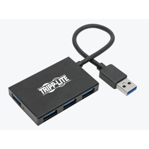 Tripp Lite U360-004-4A-AL interface hub USB 3.2 Gen 1 (3.1 Gen 1) Type-A 5000 Mbit/s Zwart