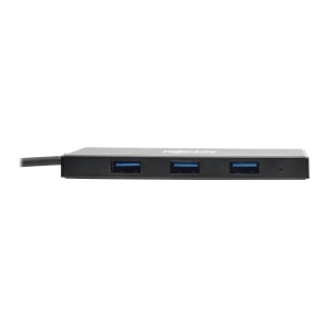 Tripp Lite U360-004-SLIM interface hub USB 3.2 Gen 1 (3.1 Gen 1) Type-A 5000 Mbit/s Zwart