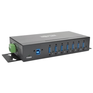 Tripp Lite U360-007-IND interface hub USB 3.2 Gen 1 (3.1 Gen 1) Type-B 5000 Mbit/s Zwart