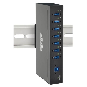 Tripp Lite U360-007-IND interface hub USB 3.2 Gen 1 (3.1 Gen 1) Type-B 5000 Mbit/s Zwart