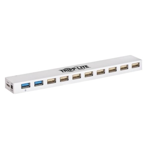 Tripp Lite U360-010C-2X3 interface hub USB 3.2 Gen 1 (3.1 Gen 1) Micro-B 5000 Mbit/s Wit