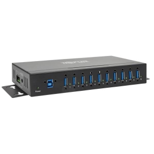 Tripp Lite U360-010-IND interface hub USB 3.2 Gen 1 (3.1 Gen 1) Type-B 5000 Mbit/s Zwart