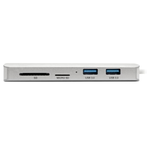 Tripp Lite U442-DOCK11-S interface hub USB 3.2 Gen 2 (3.1 Gen 2) Type-C 1000 Mbit/s Zilver