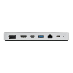 Tripp Lite U442-DOCK16-B notebook dock & poortreplicator Bedraad USB 3.2 Gen 1 (3.1 Gen 1) Type-C Grijs