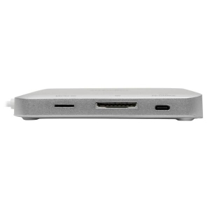 Tripp Lite U442-DOCK2-S notebook dock & poortreplicator Bedraad USB 3.2 Gen 2 (3.1 Gen 2) Type-C Zilver