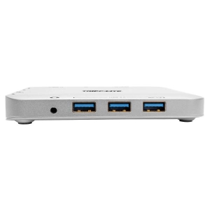 Tripp Lite U442-DOCK2-S notebook dock & poortreplicator Bedraad USB 3.2 Gen 2 (3.1 Gen 2) Type-C Zilver