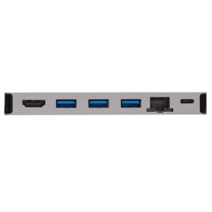 Tripp Lite U442-DOCK5D-GY notebook dock & poortreplicator Bedraad USB 3.2 Gen 1 (3.1 Gen 1) Type-C Grijs