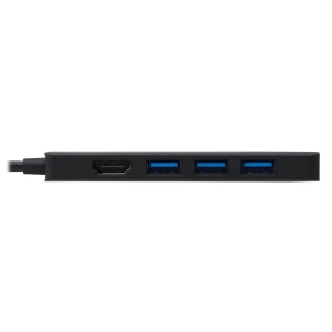 Tripp Lite U444-06N-H3UC2 notebook dock & poortreplicator Bedraad Thunderbolt 3 Zwart