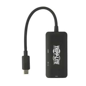 Tripp Lite U444-06N-H4UBC2 notebook dock & poortreplicator Bedraad USB 3.2 Gen 1 (3.1 Gen 1) Type-C Zwart