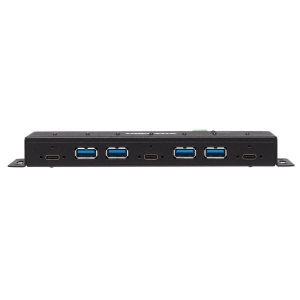 Tripp Lite U460-4A3C-IND interface hub USB 3.2 Gen 2 (3.1 Gen 2) Type-C 10000 Mbit/s Zwart