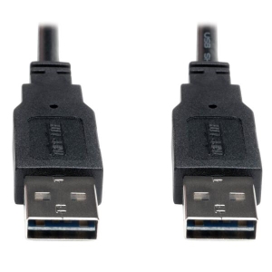 Tripp Lite UR020-003 USB-kabel 0,91 m USB 2.0 USB A Zwart