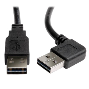 Tripp Lite UR020-003-RA USB-kabel 0,91 m USB 2.0 USB A Zwart