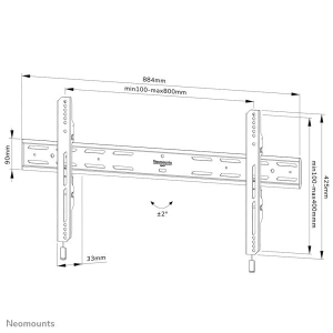 Neomounts by Newstar Select Neomounts tv wandsteun