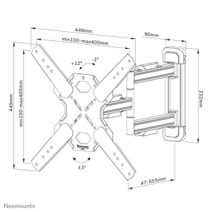 Neomounts by Newstar Select Neomounts tv wandsteun