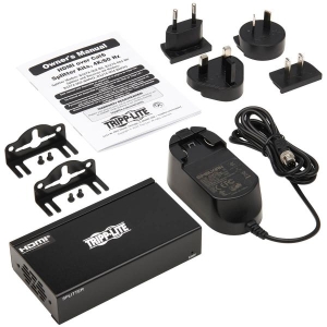 Tripp Lite B127A-002-BH audio/video extender AV-repeater Zwart