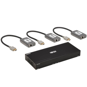 Tripp Lite B127A-004-BHPH3 audio/video extender AV-zender & ontvanger Zwart