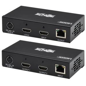 Tripp Lite B127A-2A1-BHBH audio/video extender AV-zender & ontvanger Zwart