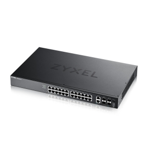 Zyxel XGS2220-30 Managed L3 Gigabit Ethernet (10/100/1000) Zwart