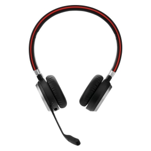 Jabra Evolve 65 Headset Bedraad en draadloos Hoofdband Oproepen/muziek Micro-USB Bluetooth Oplaadhouder Zwart