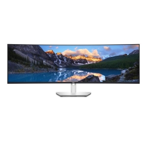 DELL UltraSharp U4924DW LED display 124,5 cm (49\") 5120 x 1440 Pixels 5K Ultra HD LCD Zwart, Zilver