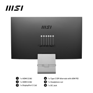 MSI Modern MD271UL computer monitor 68,6 cm (27\") 3840 x 2160 Pixels 4K Ultra HD Grijs