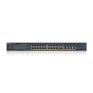 Zyxel XMG1930-30HP Managed L3 2.5G Ethernet (100/1000/2500) Power over Ethernet (PoE) 1U Zwart